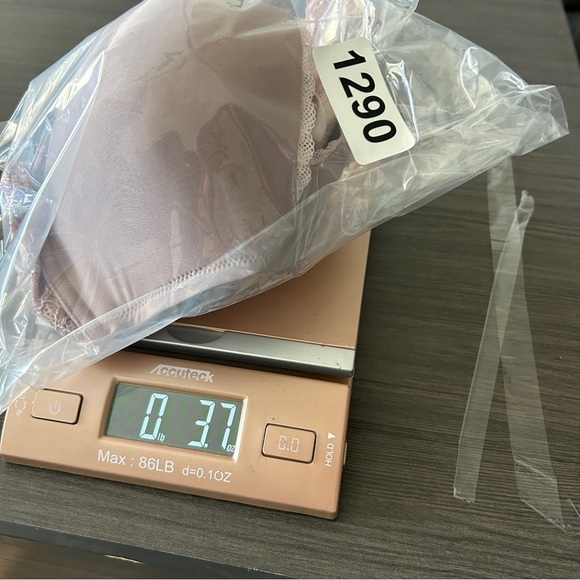 NWT Adore Me Lidia Push Up Bra 36DD Beige Blush Pink - Picture 8 of 10